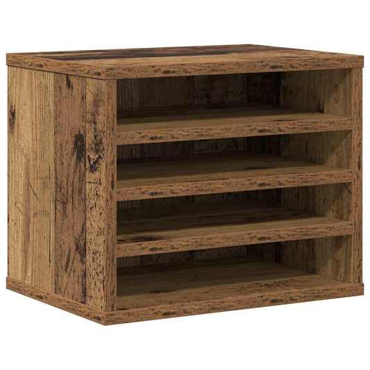Schreibtisch Organizer 36 X 26 X 29,5 Cm Holzwerkstoff