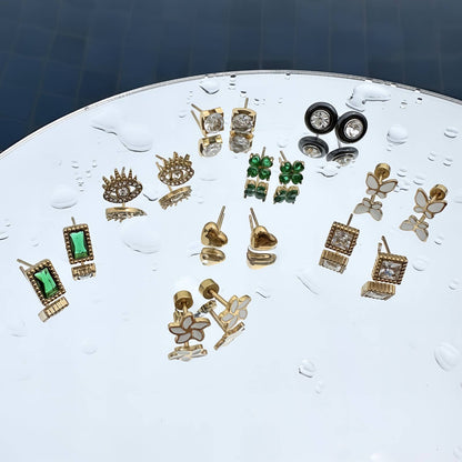 Earrings, Stainless Steel