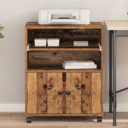 Druckerständer 60 X 48 X 74 Cm Holzwerkstoff