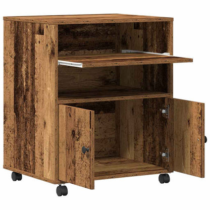 Druckerständer 60 X 48 X 74 Cm Holzwerkstoff